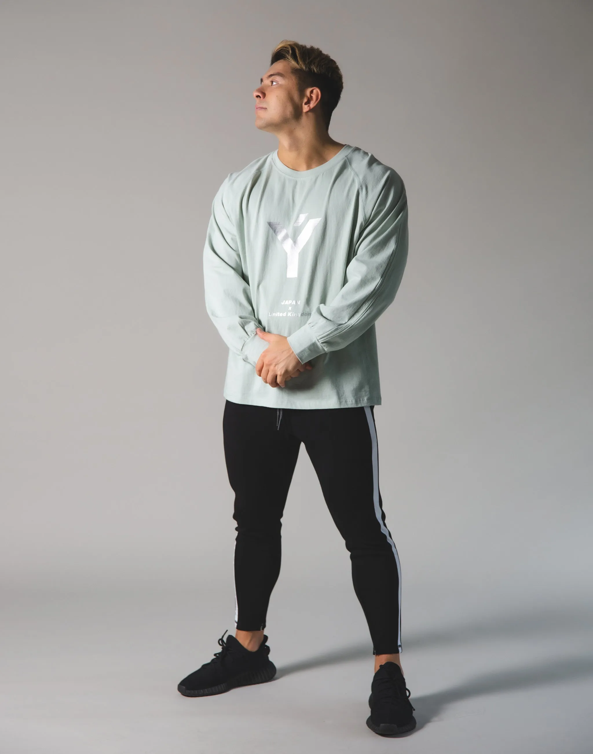 Ý Logo Long T-Shirt - Mint