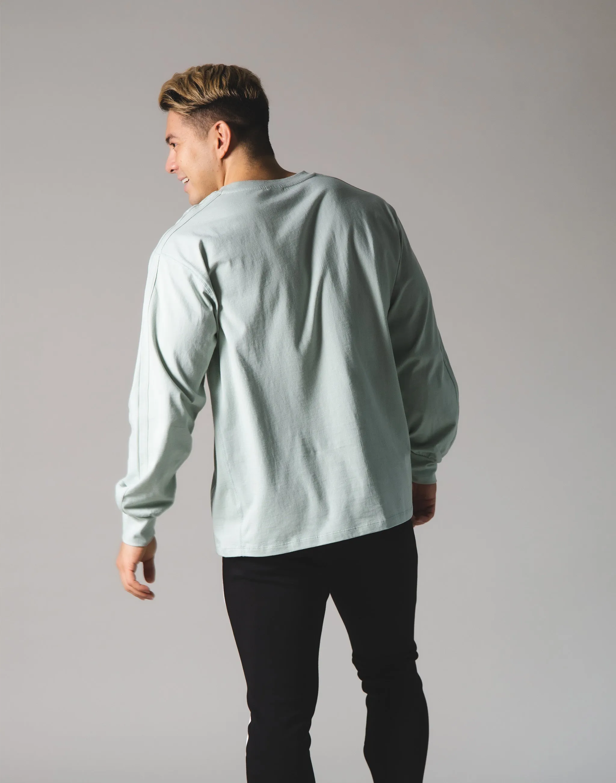 Ý Logo Long T-Shirt - Mint