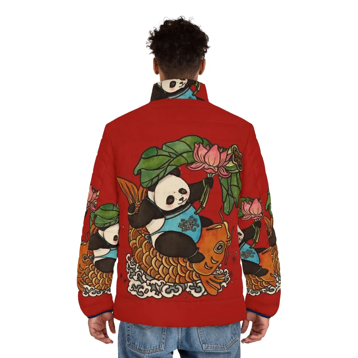 Abundance Year After Year Puffer Jacket for Chinese New Year