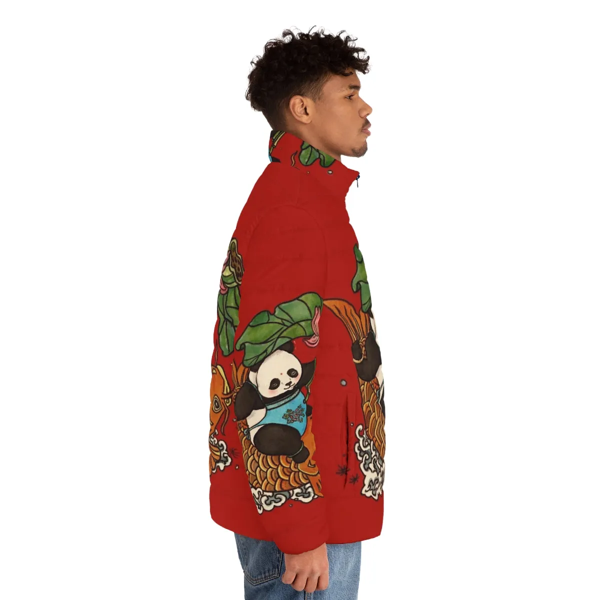 Abundance Year After Year Puffer Jacket for Chinese New Year