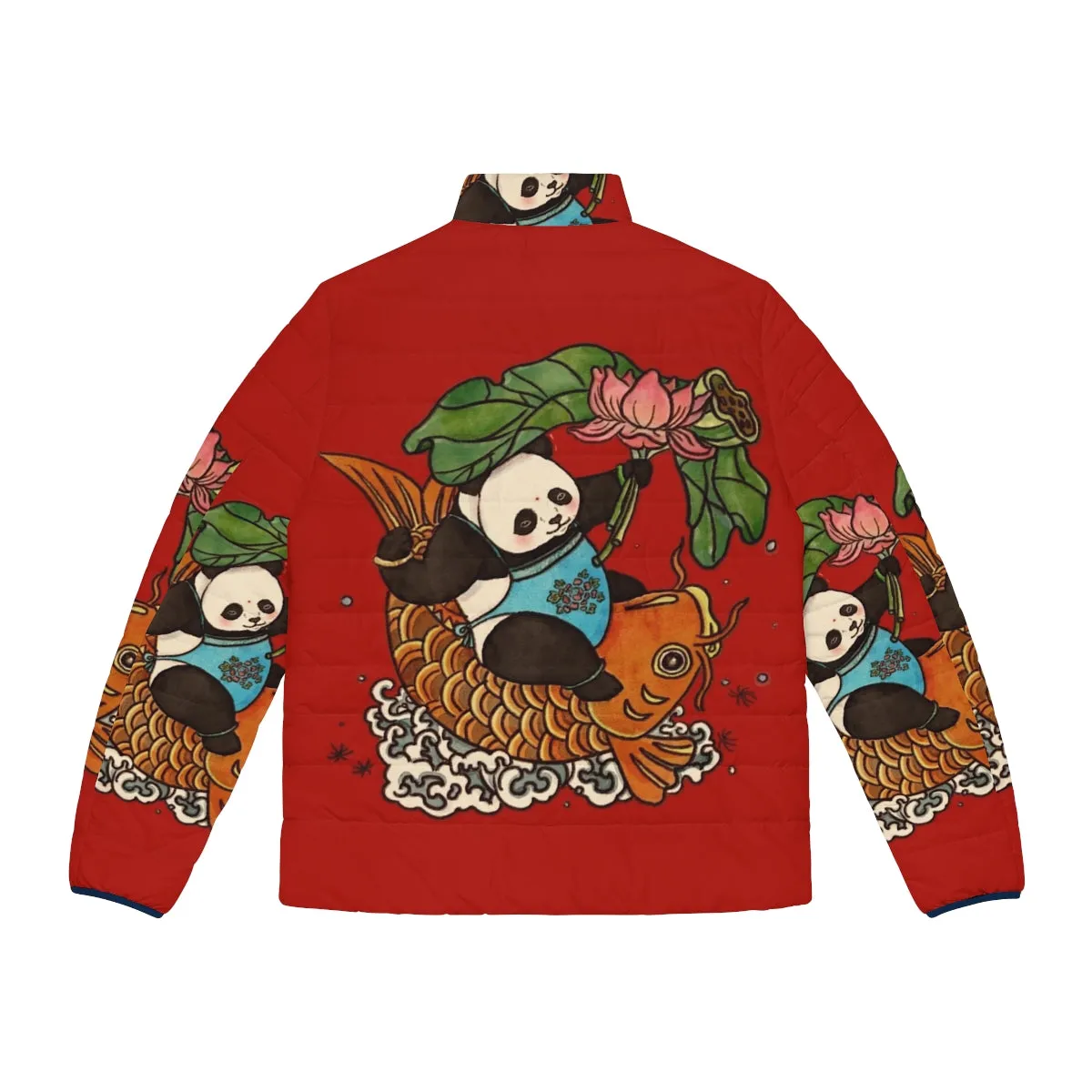 Abundance Year After Year Puffer Jacket for Chinese New Year