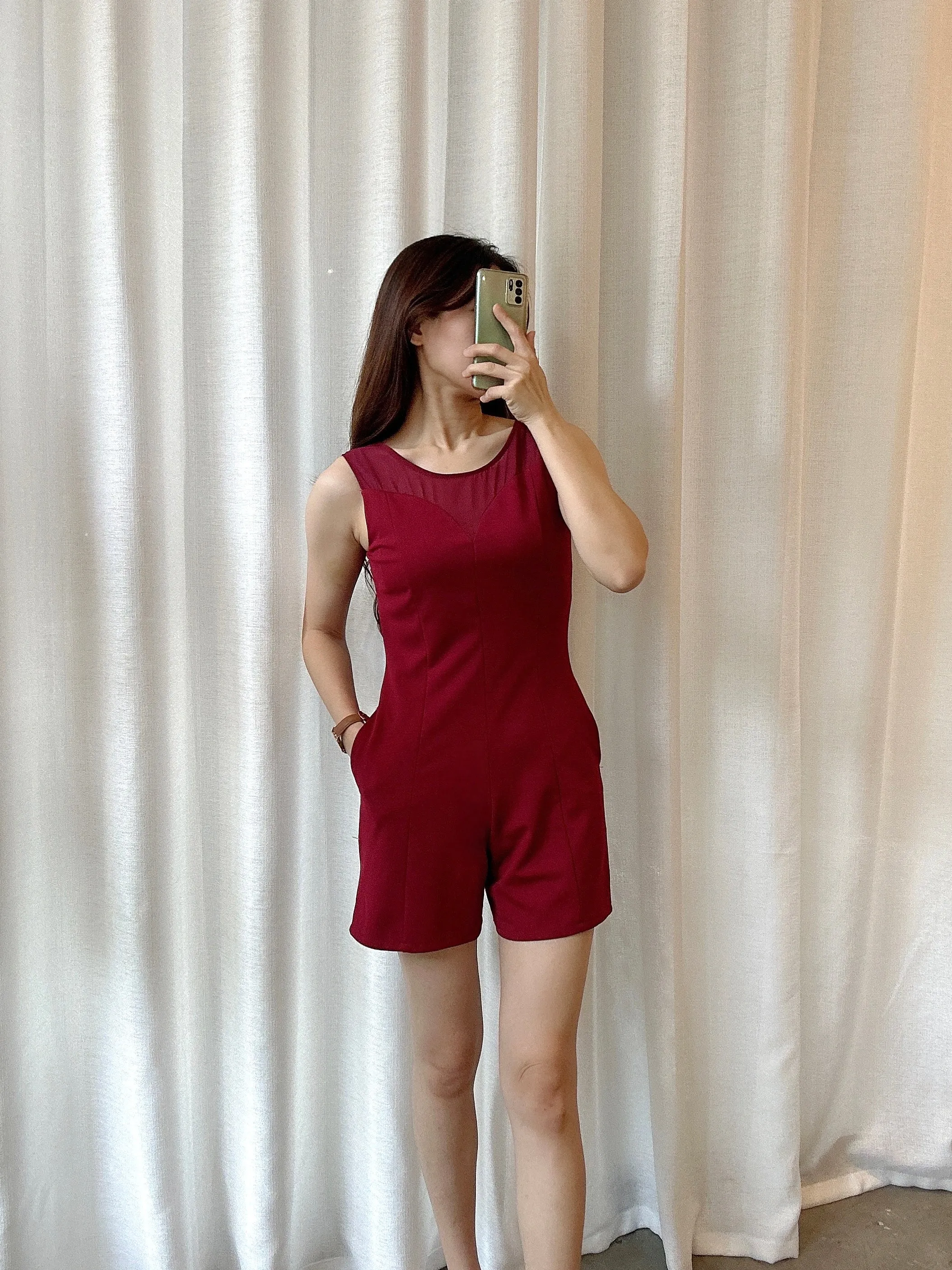 ACEWIN Sleeveless Romper (Size S-M) 702742