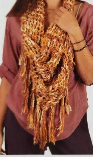 Acrylic Infinity Scarf