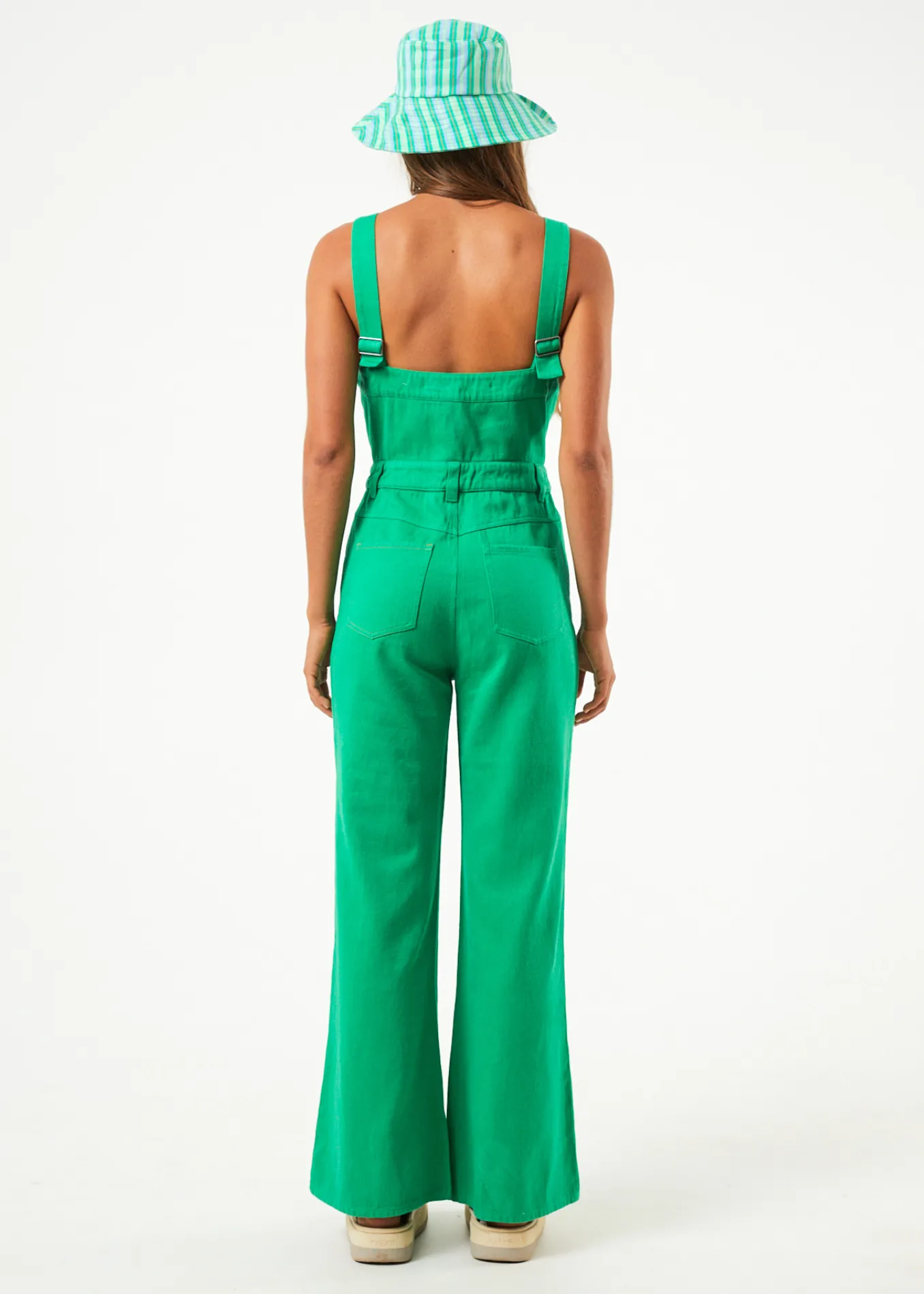 AFENDS Womens Sleepy Hollow Arlo - Twill Jumpsuit - Forest