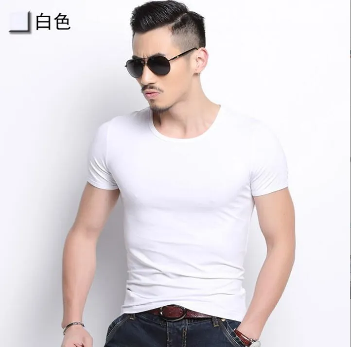 Aidase  New Men V-neck T Shirt 6 colors Fitness Mens T-shirts V neck Man T-shirt For Male Clothing Tshirts M-4XL Tops o-neck Tees