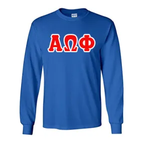 Alpha Omega Phi Long-Sleeve Shirt - G240 - TWILL