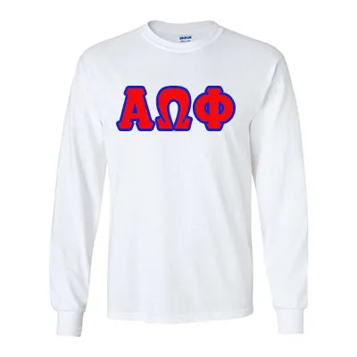 Alpha Omega Phi Long-Sleeve Shirt - G240 - TWILL