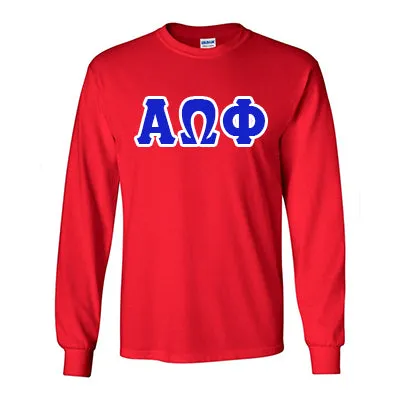 Alpha Omega Phi Long-Sleeve Shirt - G240 - TWILL