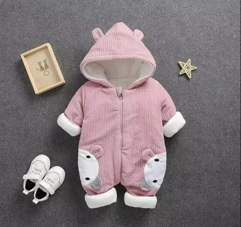 Animal Winter Snow Suit, Size 6M-18M