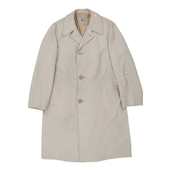 Aquascutum Trench Coat - Large Beige Polyester Blend