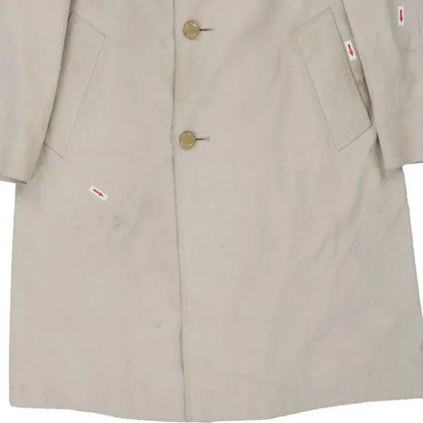 Aquascutum Trench Coat - Large Beige Polyester Blend