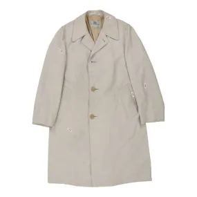 Aquascutum Trench Coat - Large Beige Polyester Blend