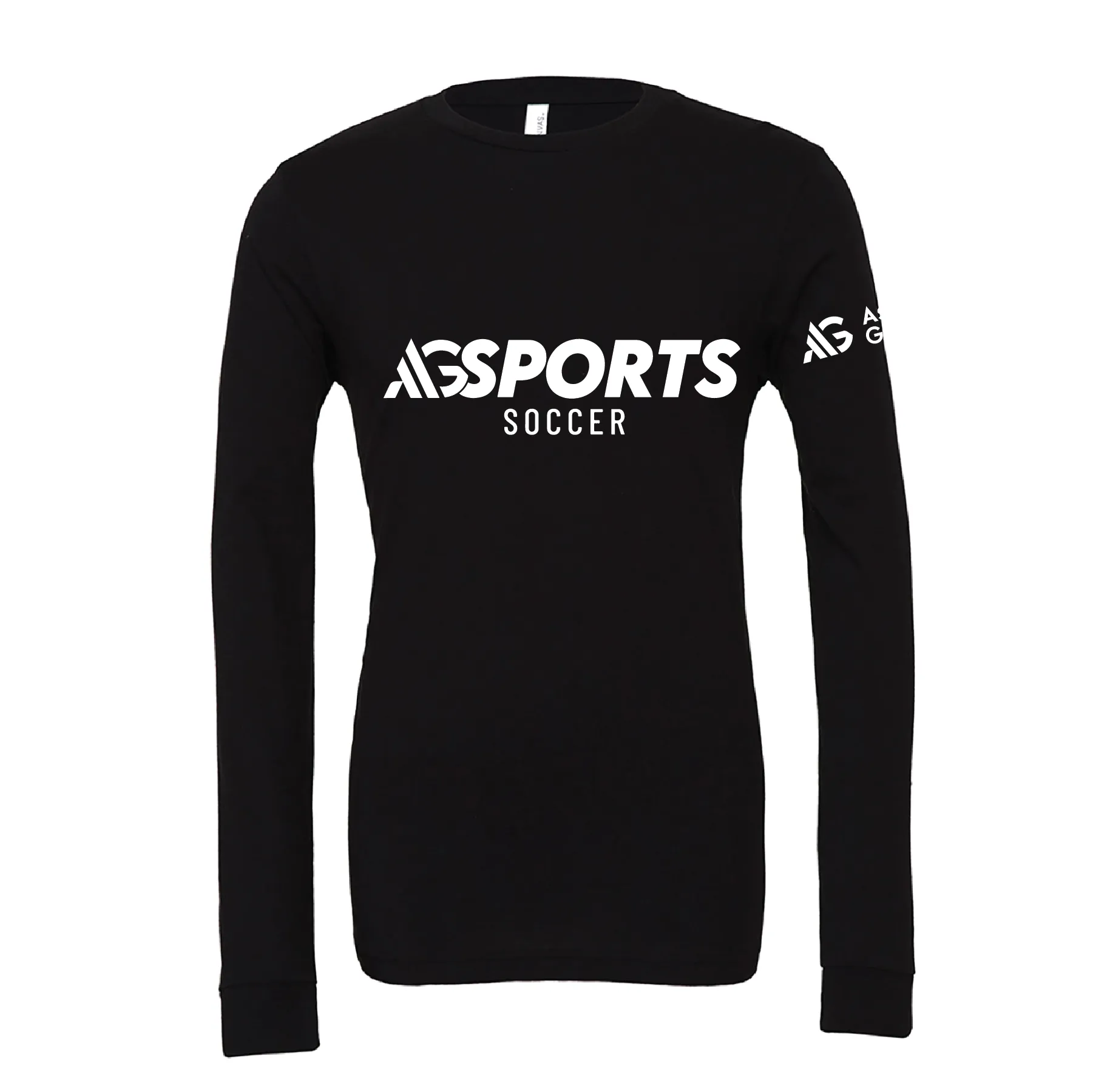 Asphalt Rec FAN Bella   Canvas Long Sleeve Triblend T-Shirt Black