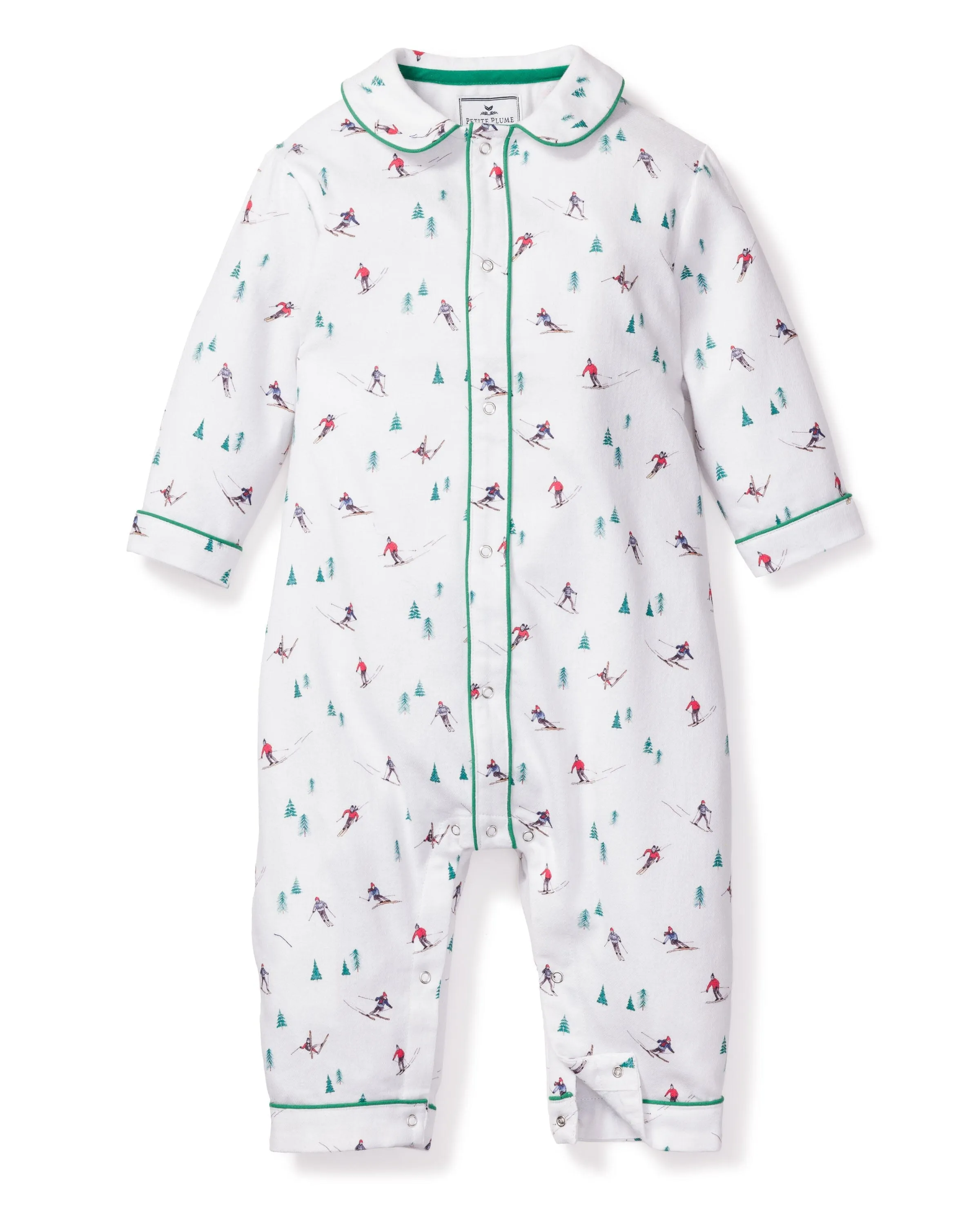 Baby's Flannel Cambridge Romper | Après Ski