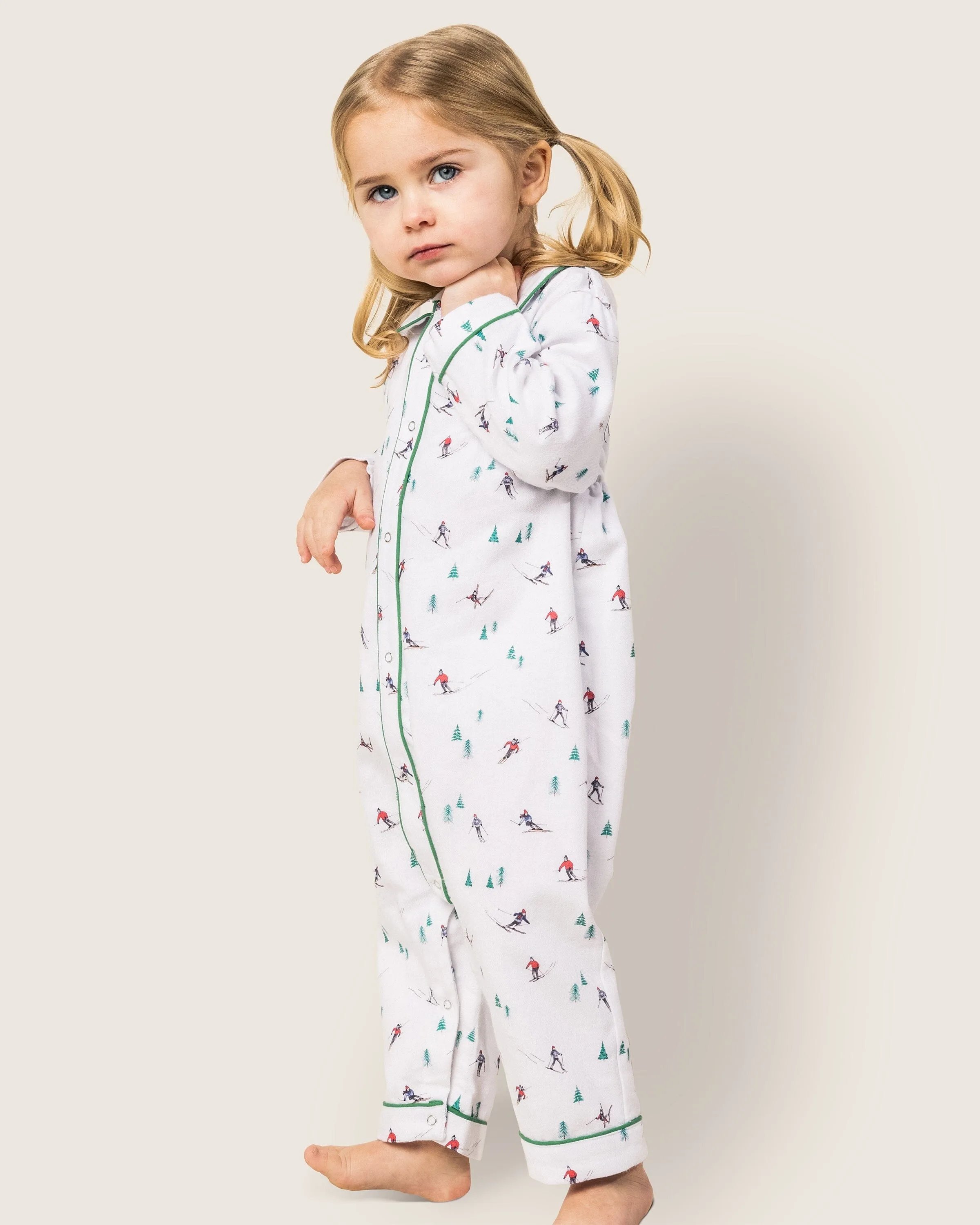 Baby's Flannel Cambridge Romper | Après Ski