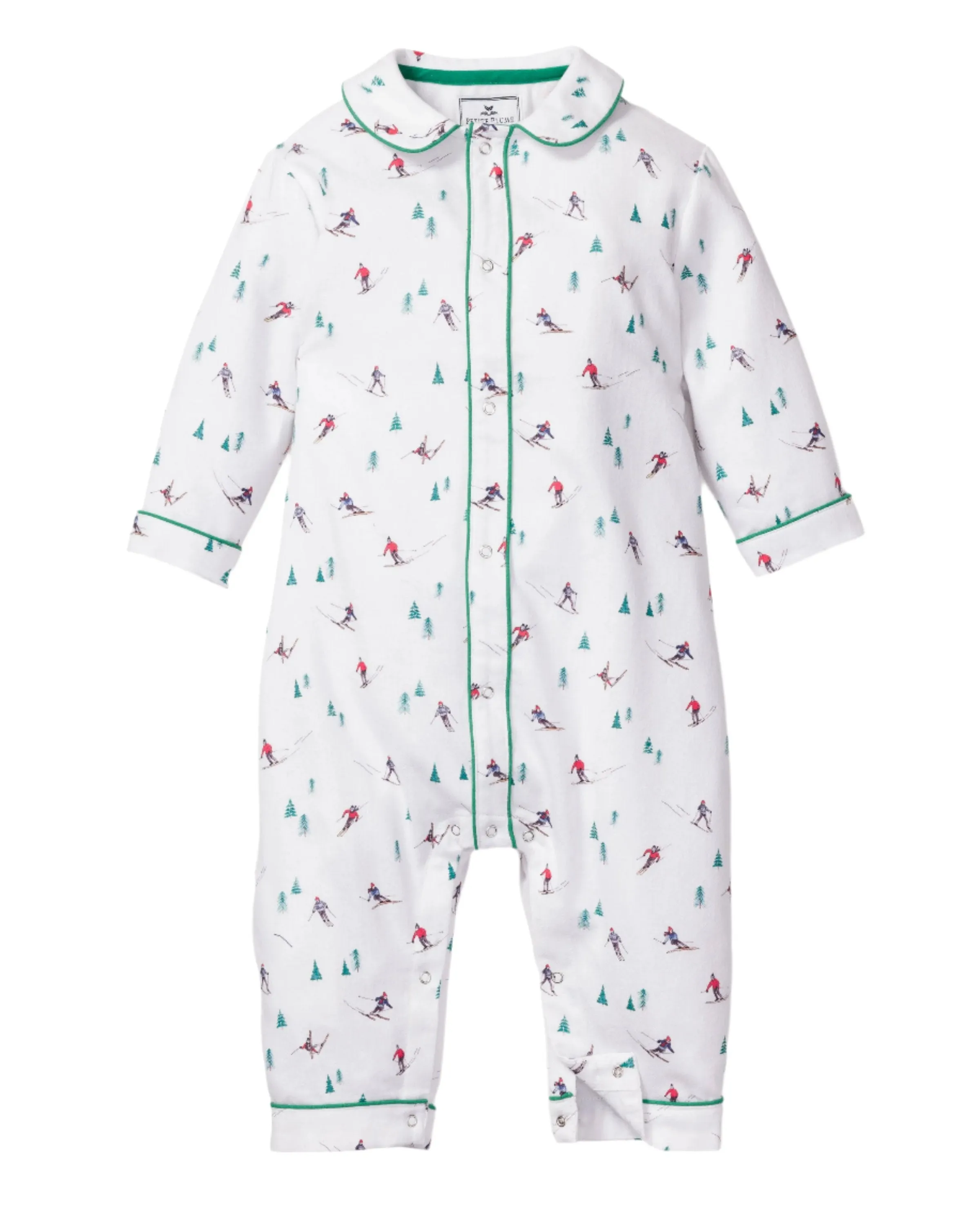 Baby's Flannel Cambridge Romper in Après Ski