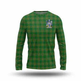 Bagnall Irish Clan Tartan Long Sleeve T-Shirt with Coat of Arms