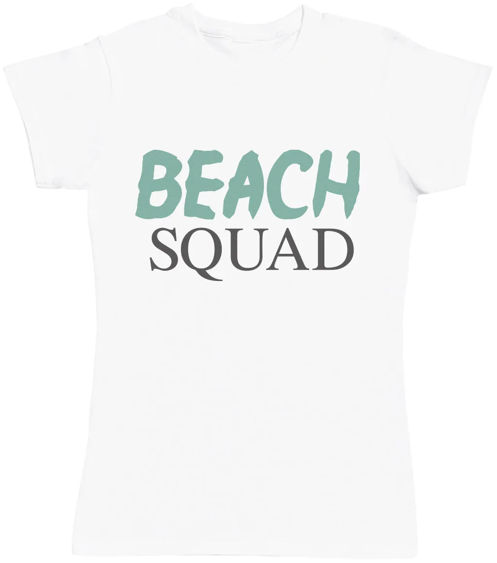 Beach Squad - Matching Family Holiday Set - Baby Bodysuit & Kids T-Shirt, Mum & Dad T-Shirt - (Sold Separately)