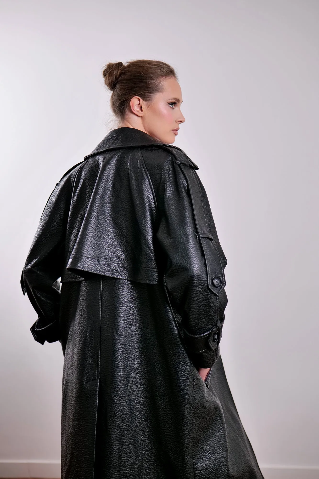 Black Lather trench