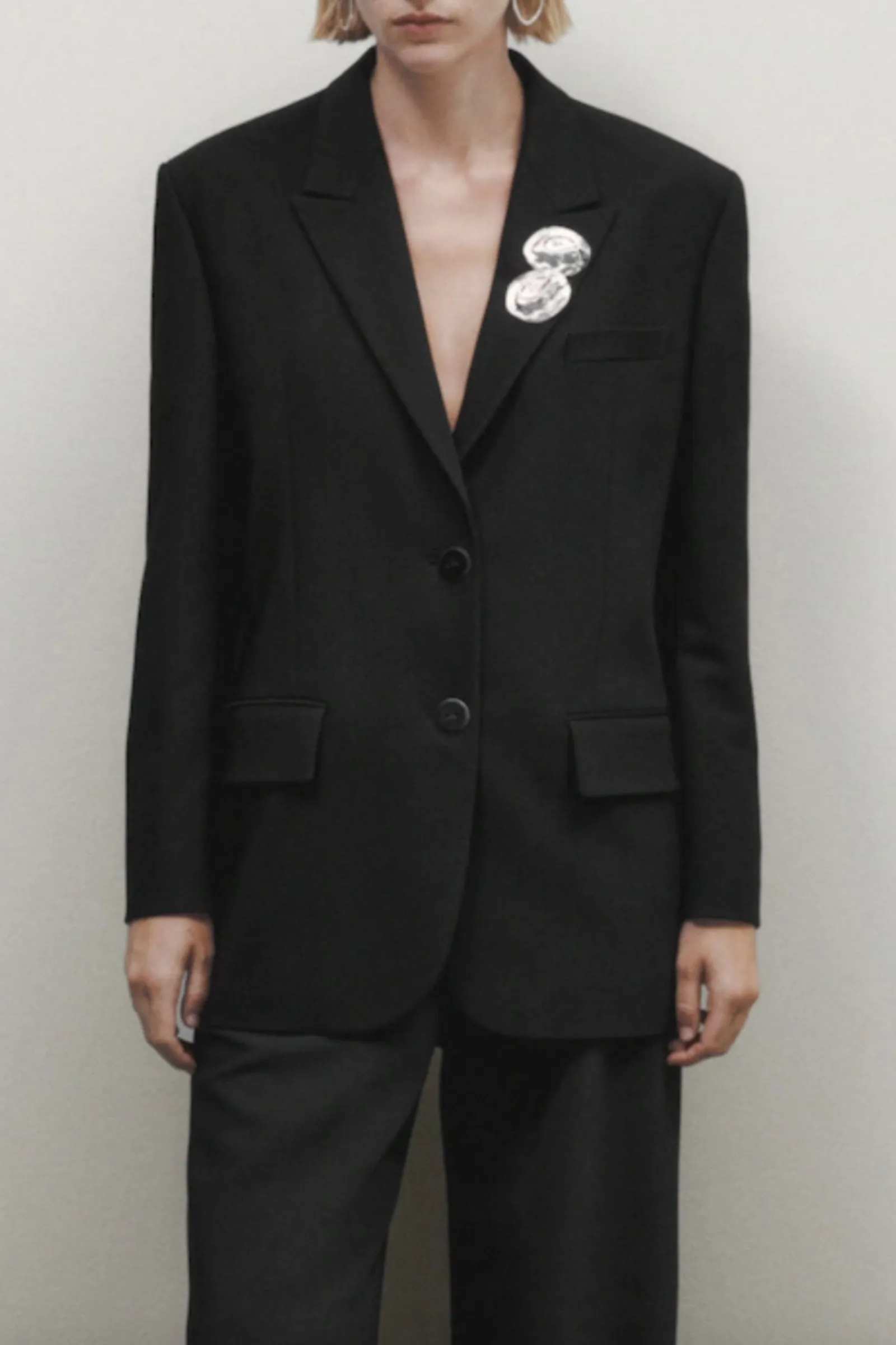 Black Suit Blazer