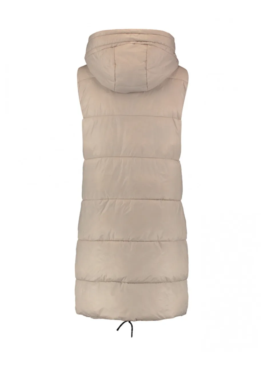 Blake Beige Puffer Gilet