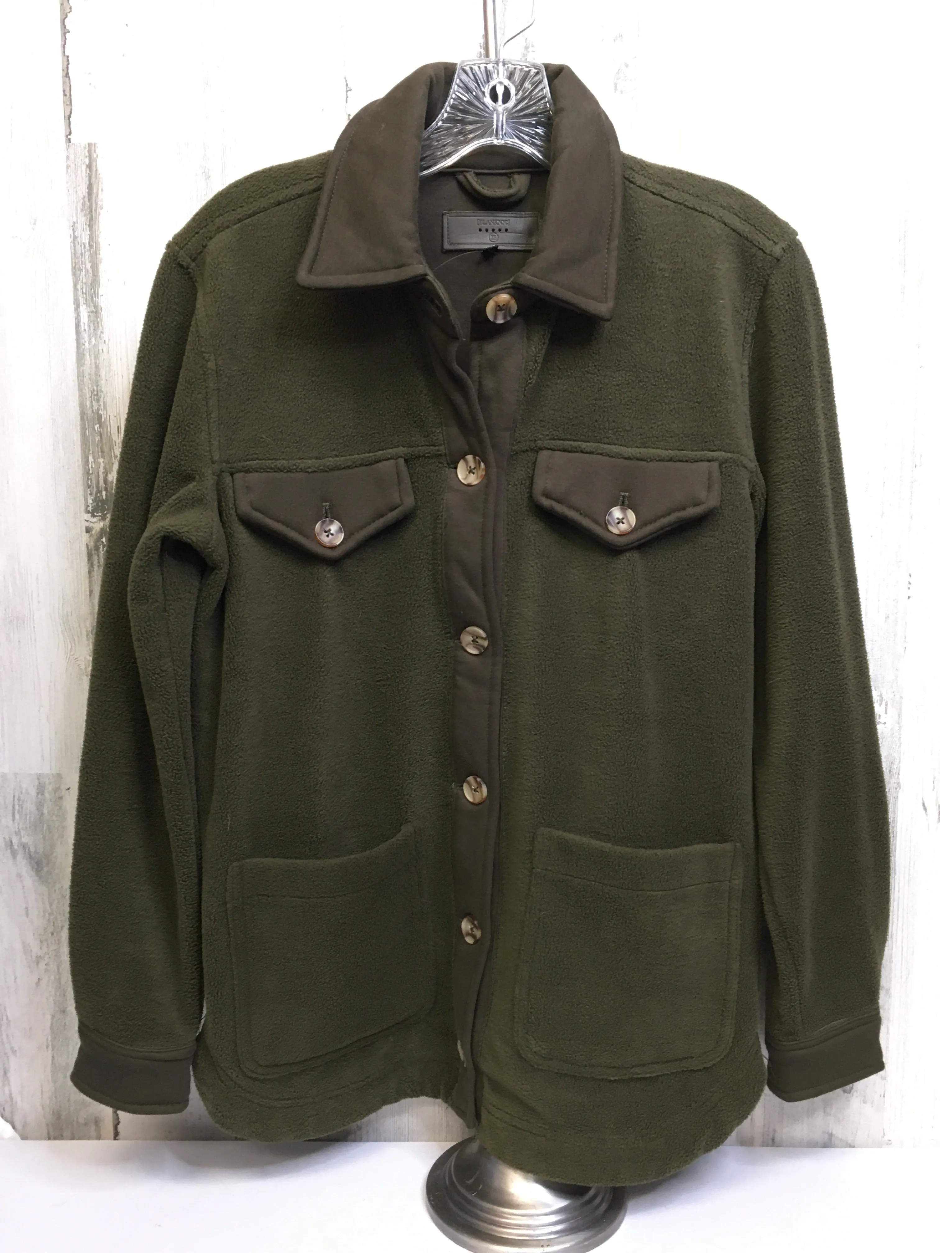 BlankNYC Size XS Olive Shacket