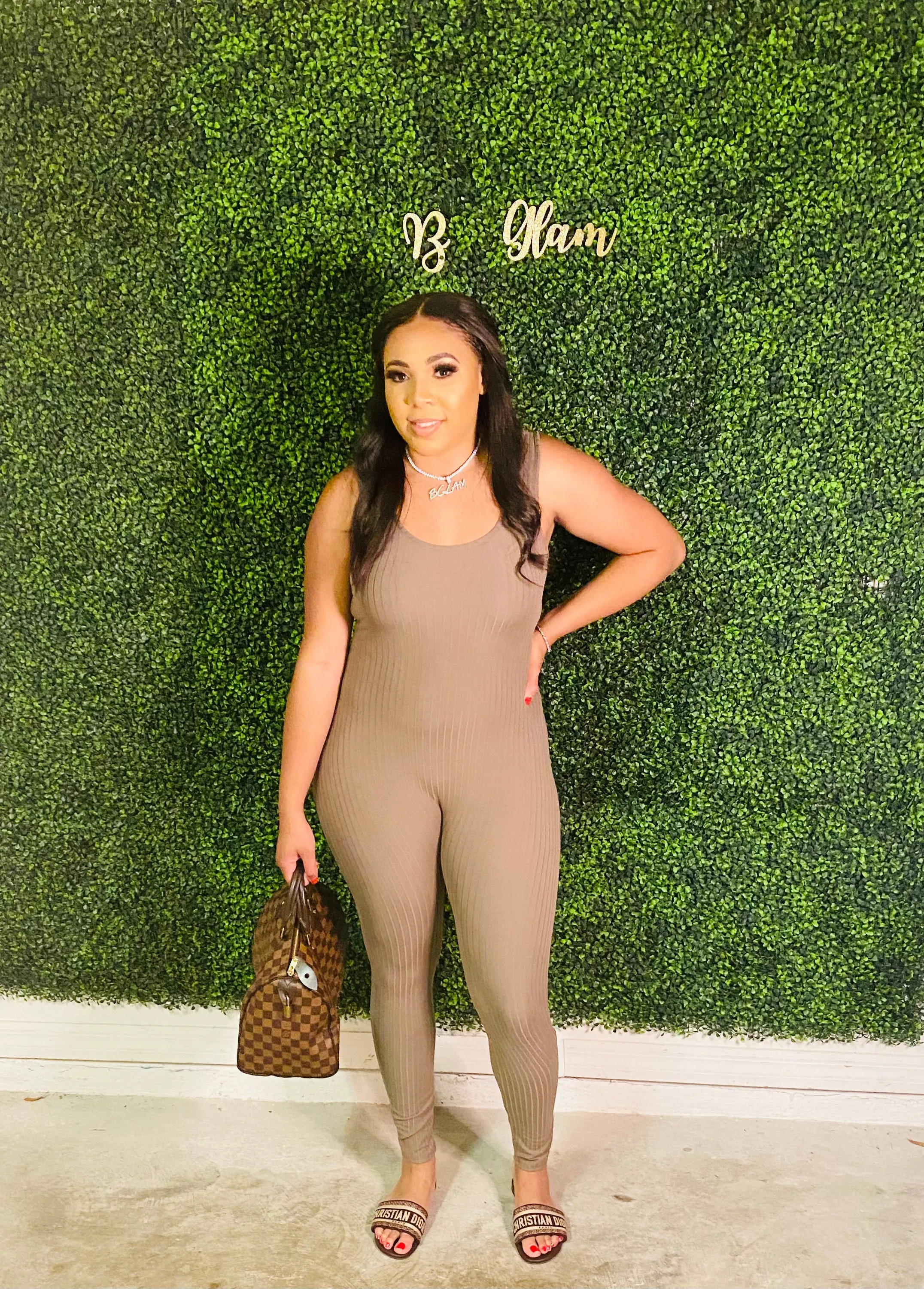 Bodycon Jumpsuit (ribbed)