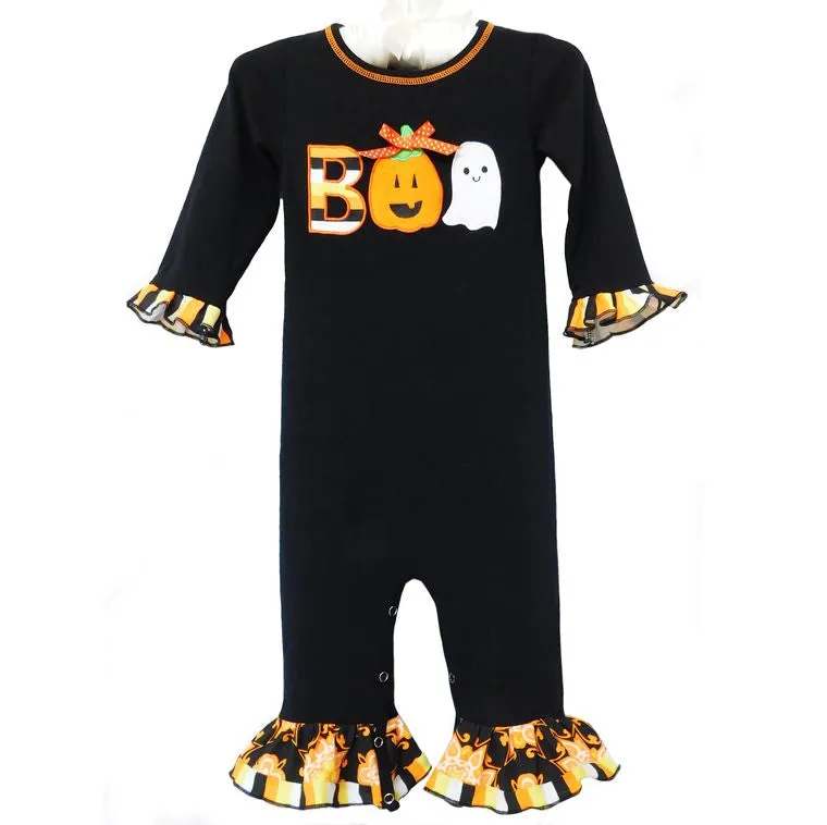 Boo Halloween Toddler Romper