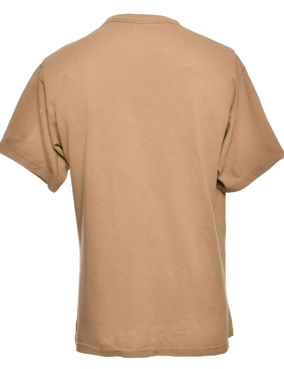 Brown Animal T-shirt - M