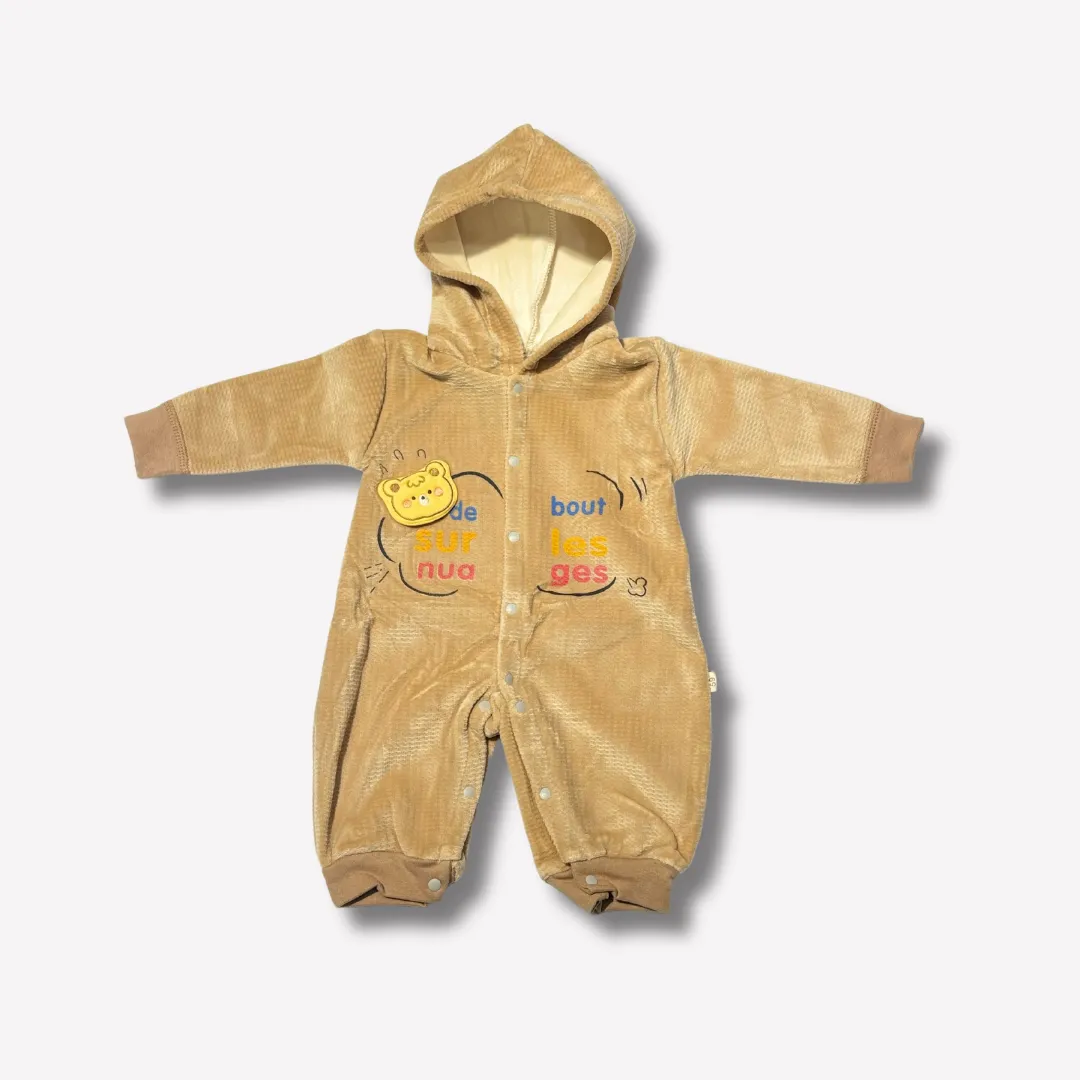 Brown Bear Hugger Romper