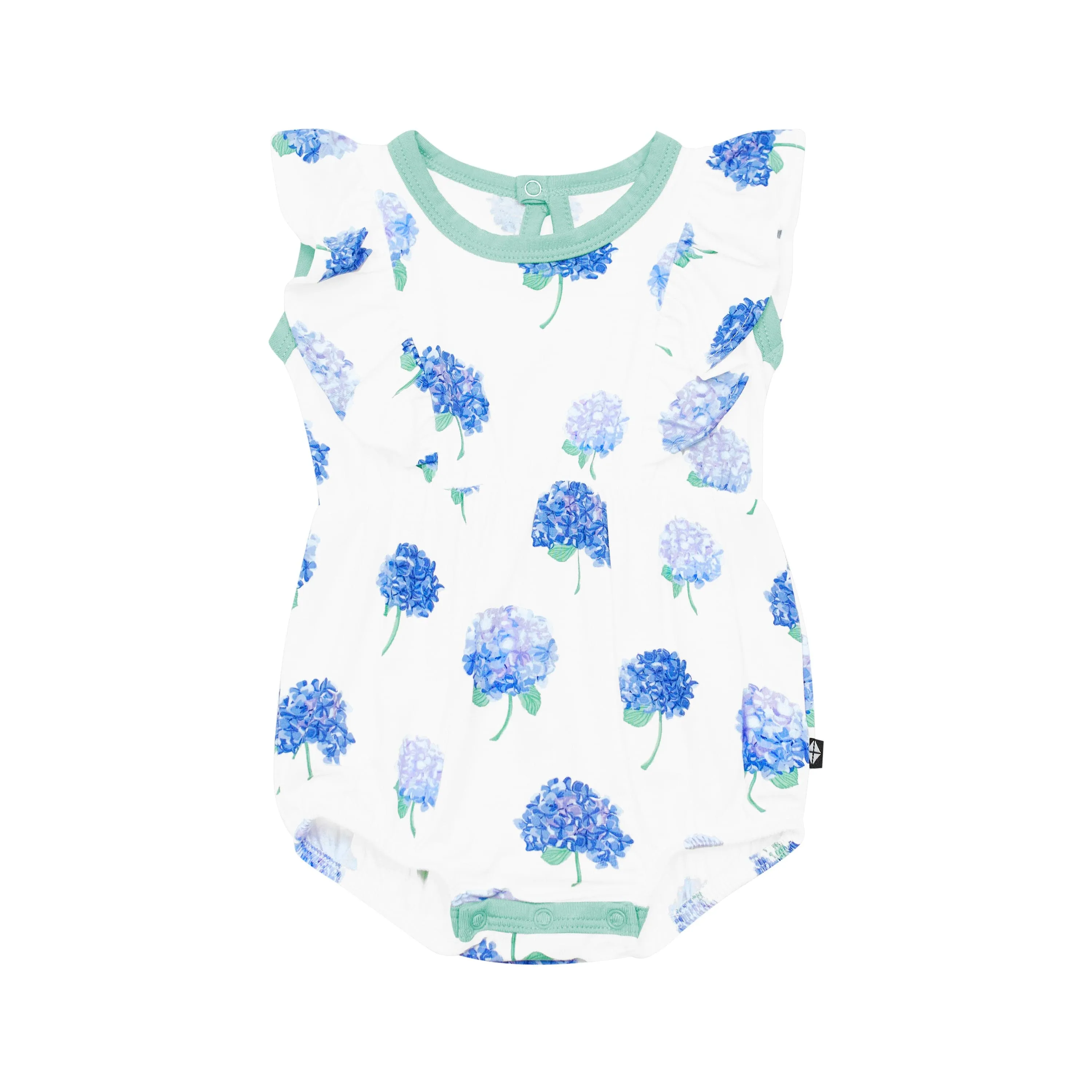 Bubble Romper in Hydrangea