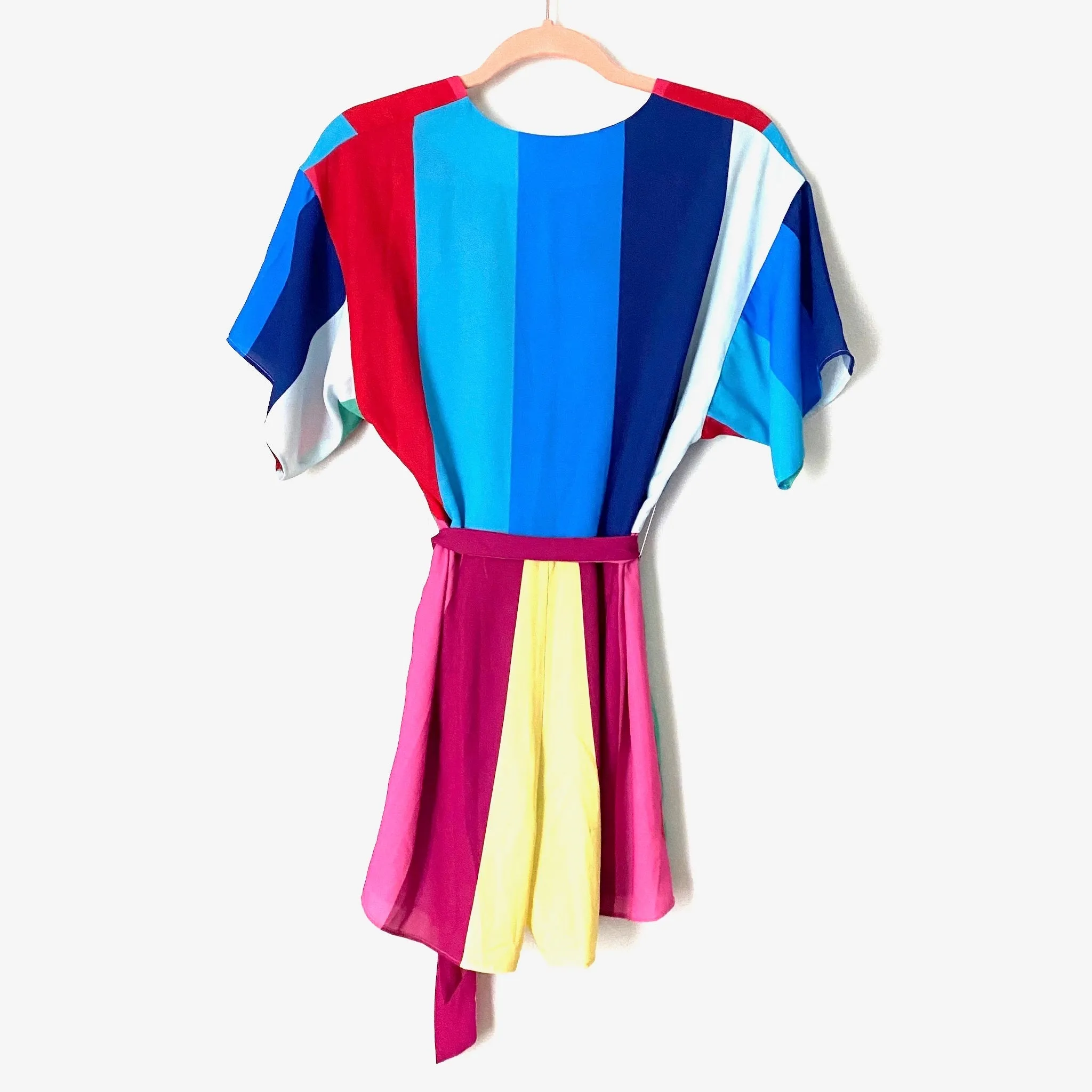 Buddy Love Colorblock Vertical Striped Romper NWT- Size S