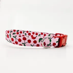 Cherries Dog Collar/ Cat Collar