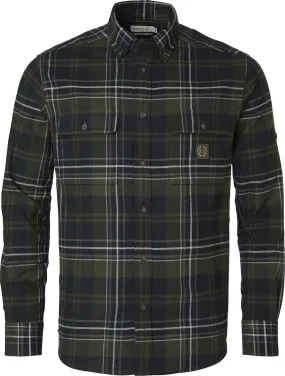 Chevalier Men&#x27;s Heron Flannel Shirt October Green Checked | Buy Chevalier Men&#x27;s Heron Flannel Shirt October Green Checked here | Outnorth