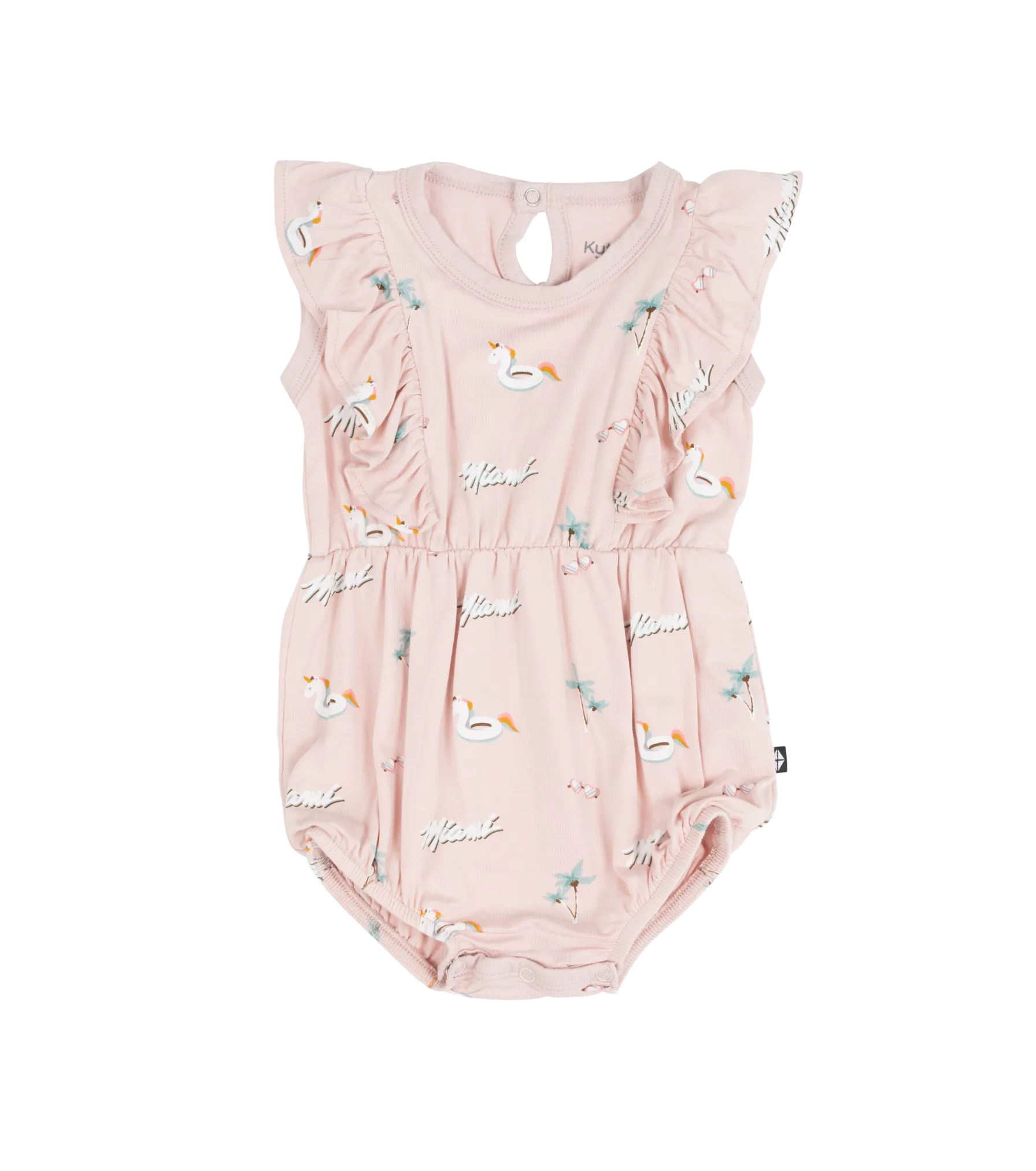 Court Culture x Kyte Baby Beach Blush Bubble Romper