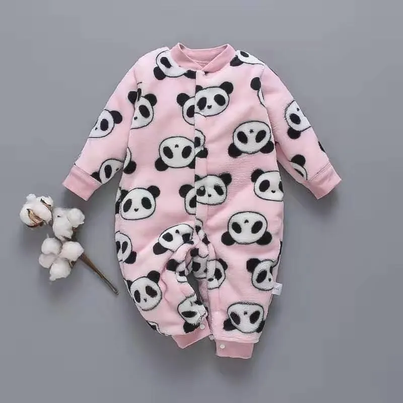 Cozy Cub Long Sleeve Romper