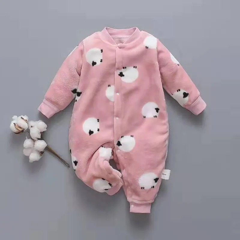 Cozy Cub Long Sleeve Romper