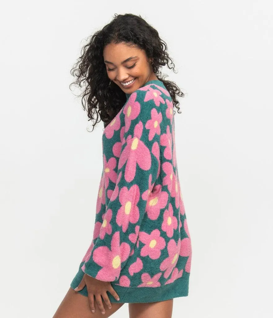 Crewneck Dreamluxe Printed Sweater Delias