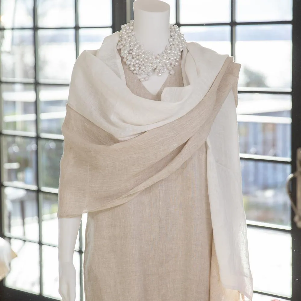 Crown European Linen Stevie Scarf