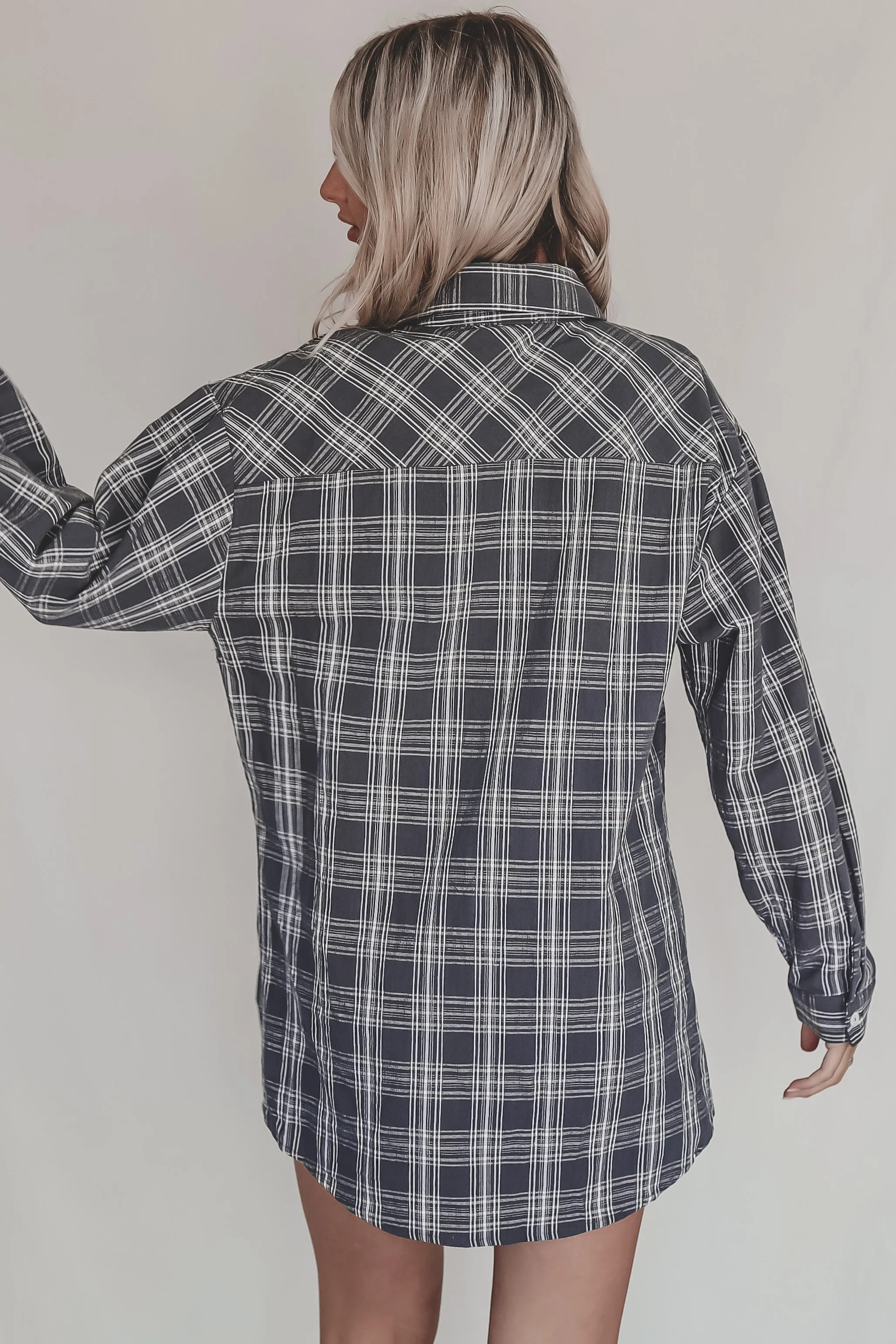 Cute Girl Cute Oversized Flannel Romper