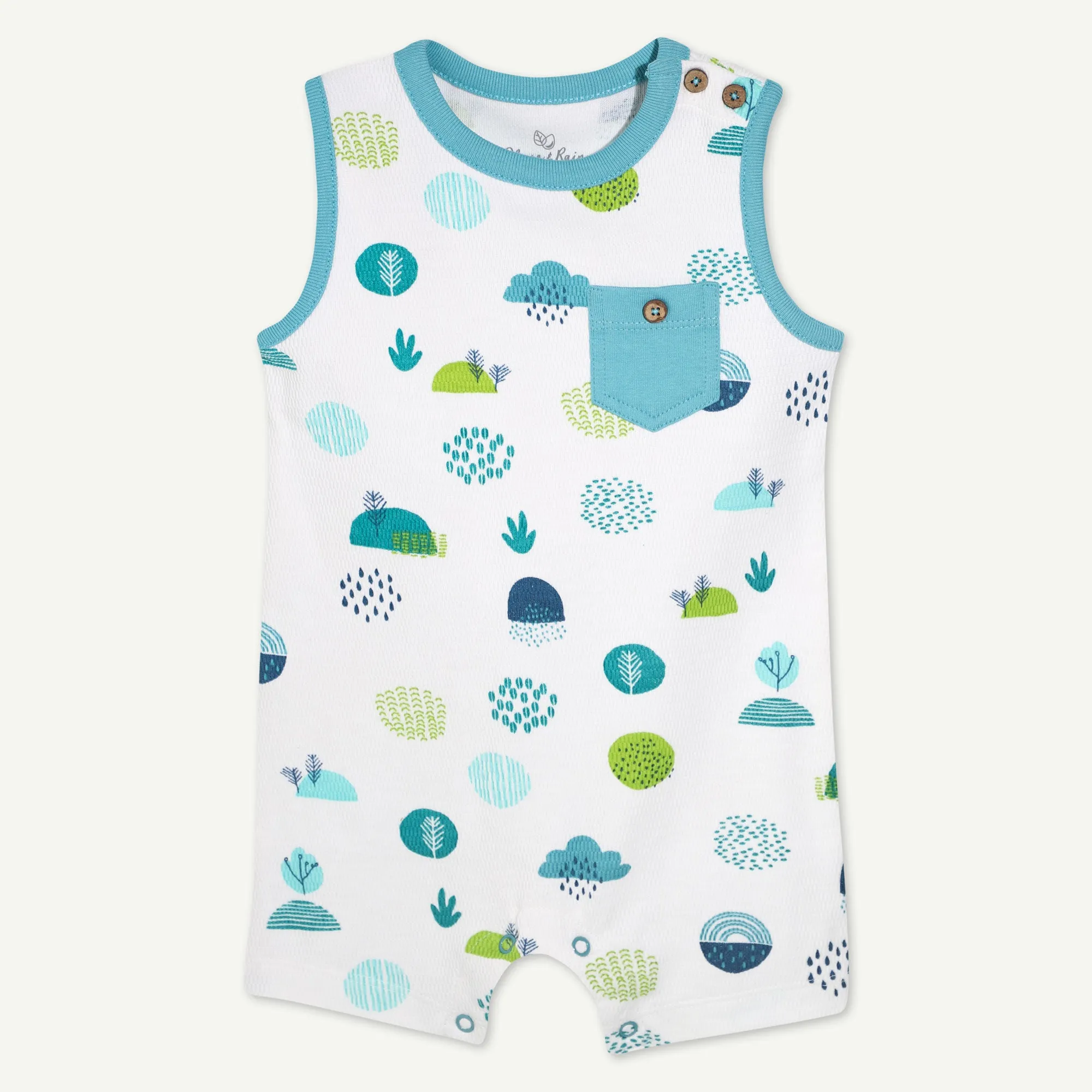 Ecosystem Geo Print Romper