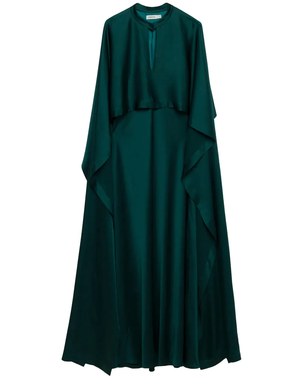 Emerald Amory Cape Dress