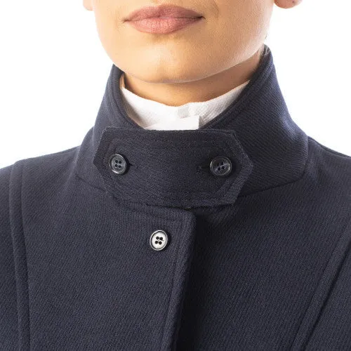 Equetech Ladies Hunt Wool Coat-Navy