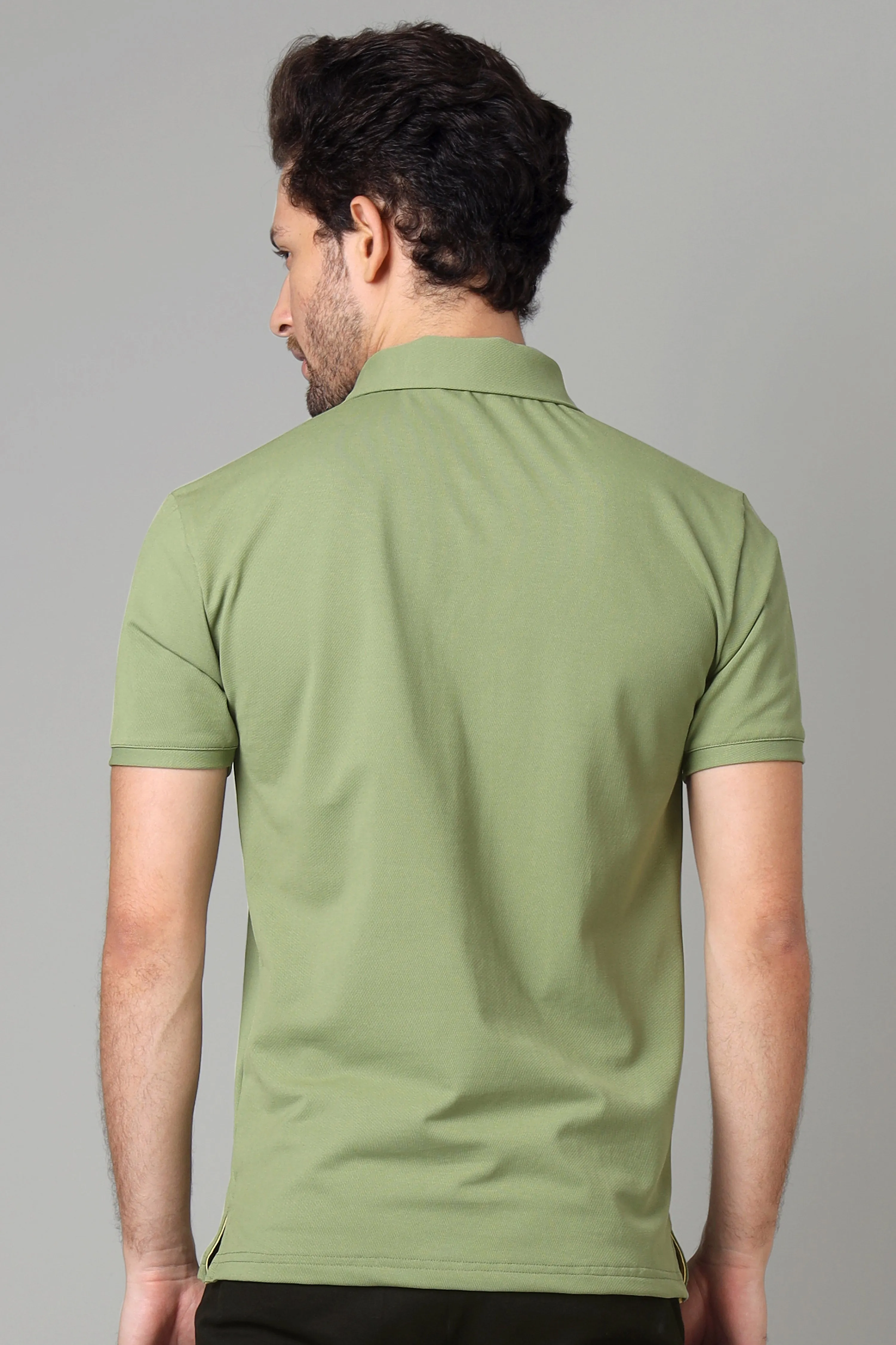 Exclusive Fern Green Polo T-Shirt For Men