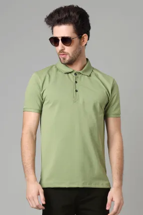 Exclusive Fern Green Polo T-Shirt For Men