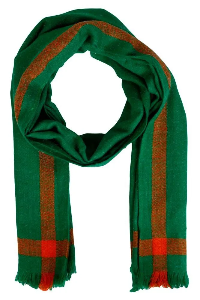 FabSeasons Green Solid Unisex Scarf