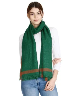 FabSeasons Green Solid Unisex Scarf