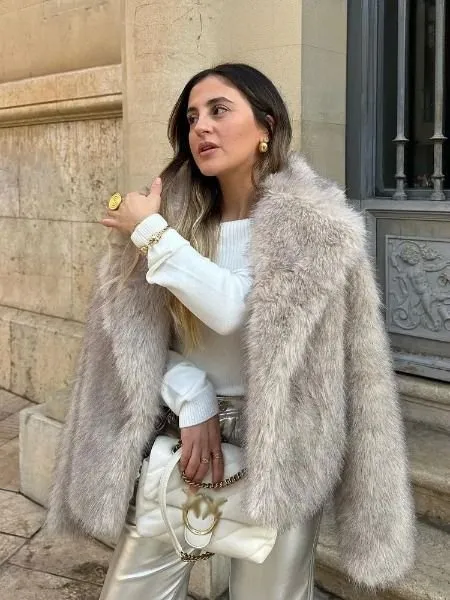 Faux Fur Coat