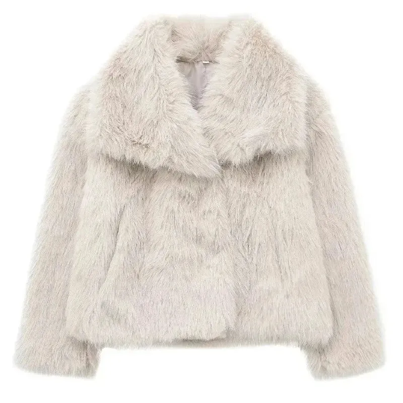 Faux Fur Coat