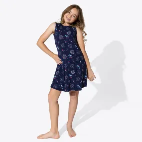 Fireworks Bamboo Girls' Sleeveless Dress